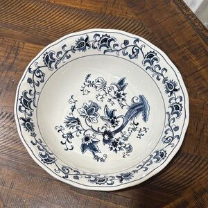 BLUE DANUBE BLUE ONION 10" SALAD BOWL